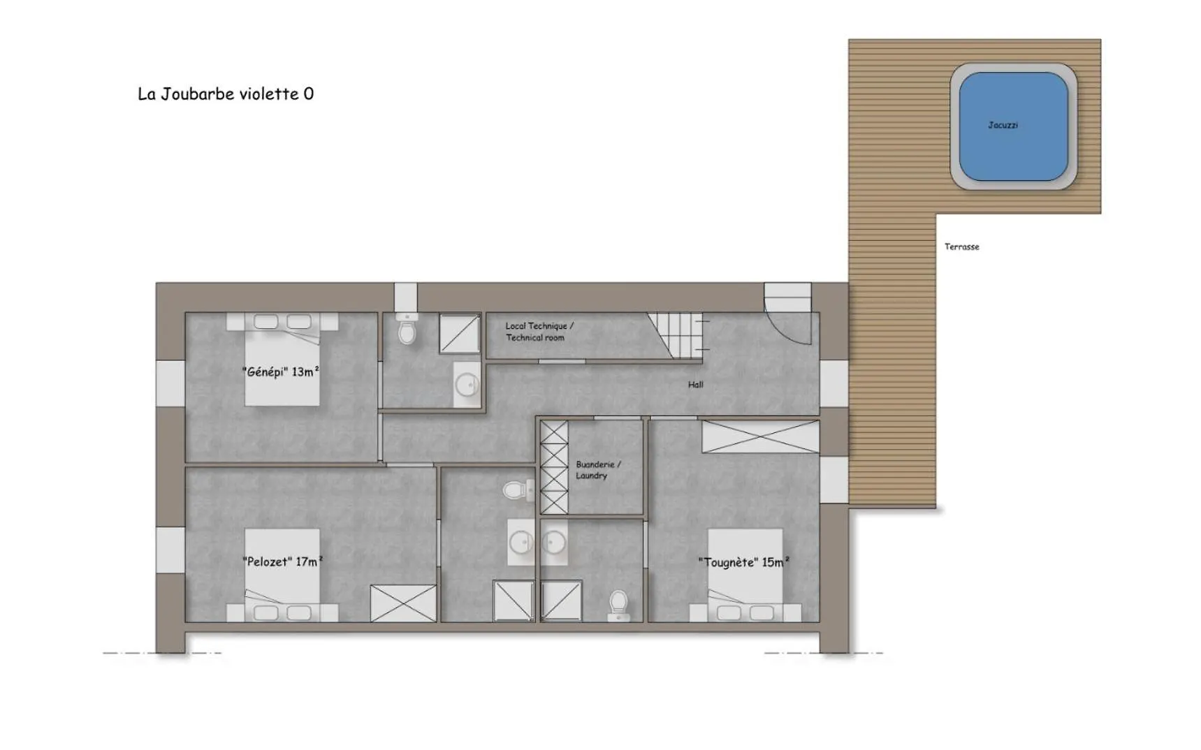 Chalet Joubarbe Violette By Lodji Villa Saint-Martin-de-Belleville